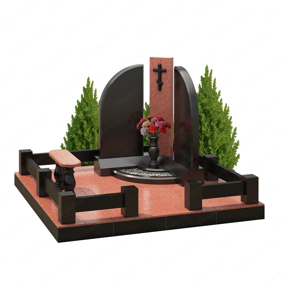 Комплексы под ключ — К 597-103red, Гранит, любое цветовое решение